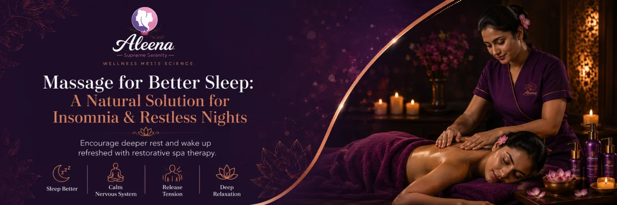 Massage for Better Sleep: Natural Solution for Insomnia and Restless Nights