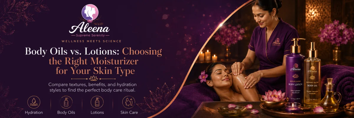 Body Oils vs Lotions: Choosing the Right Moisturizer for Your Skin Type
