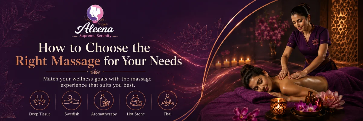 How to Choose the Right Massage for Your Needs